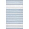Safavieh Striped Kilim Stk503A Handwoven Ivory /Blue Rug Traditional Flat Weave